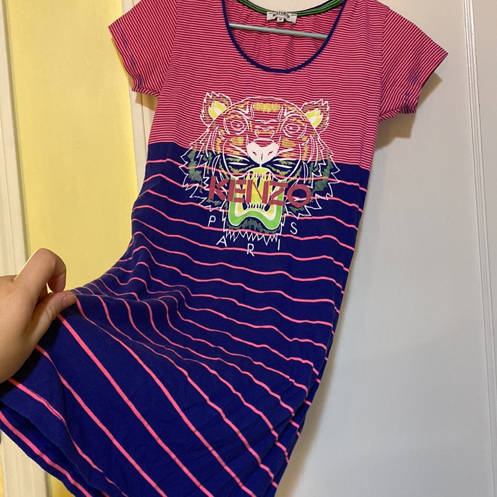 Kenzo tiger Dressin pink and purple